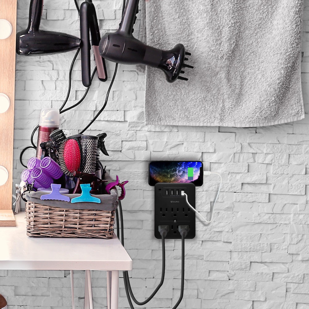 CHARGING STATION WITH 6 OUTLETS & 4 USB PORTS Header Image